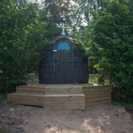 Igloo sauna
